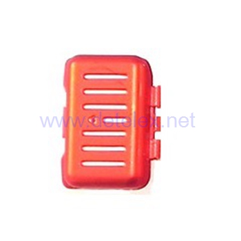 XK-X260 X260-1 X260-2 X260-3 drone spare parts battery case (red color) - Click Image to Close